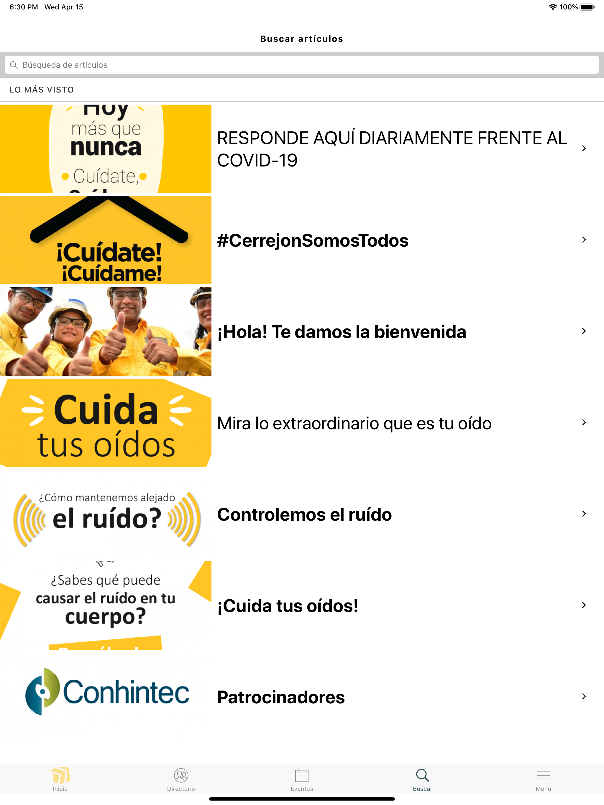 Cuídate, Cuídame