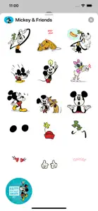 Disney Stickers: Mickey screenshot #3 for iPhone