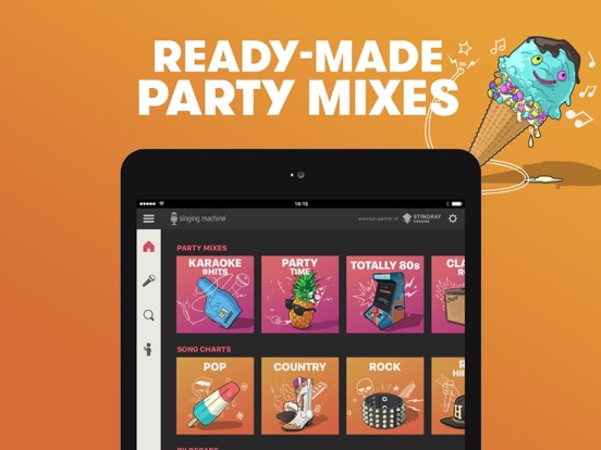 Singing Machine Karaoke iPad screenshot 5 - Music app