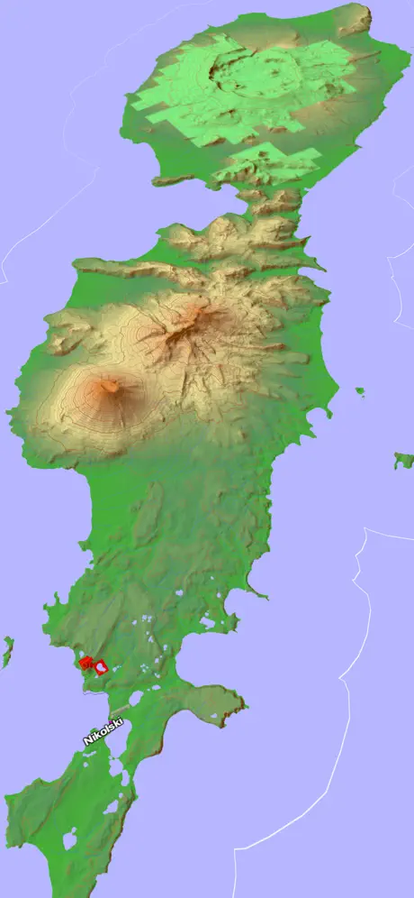 Scenic Map Alaska