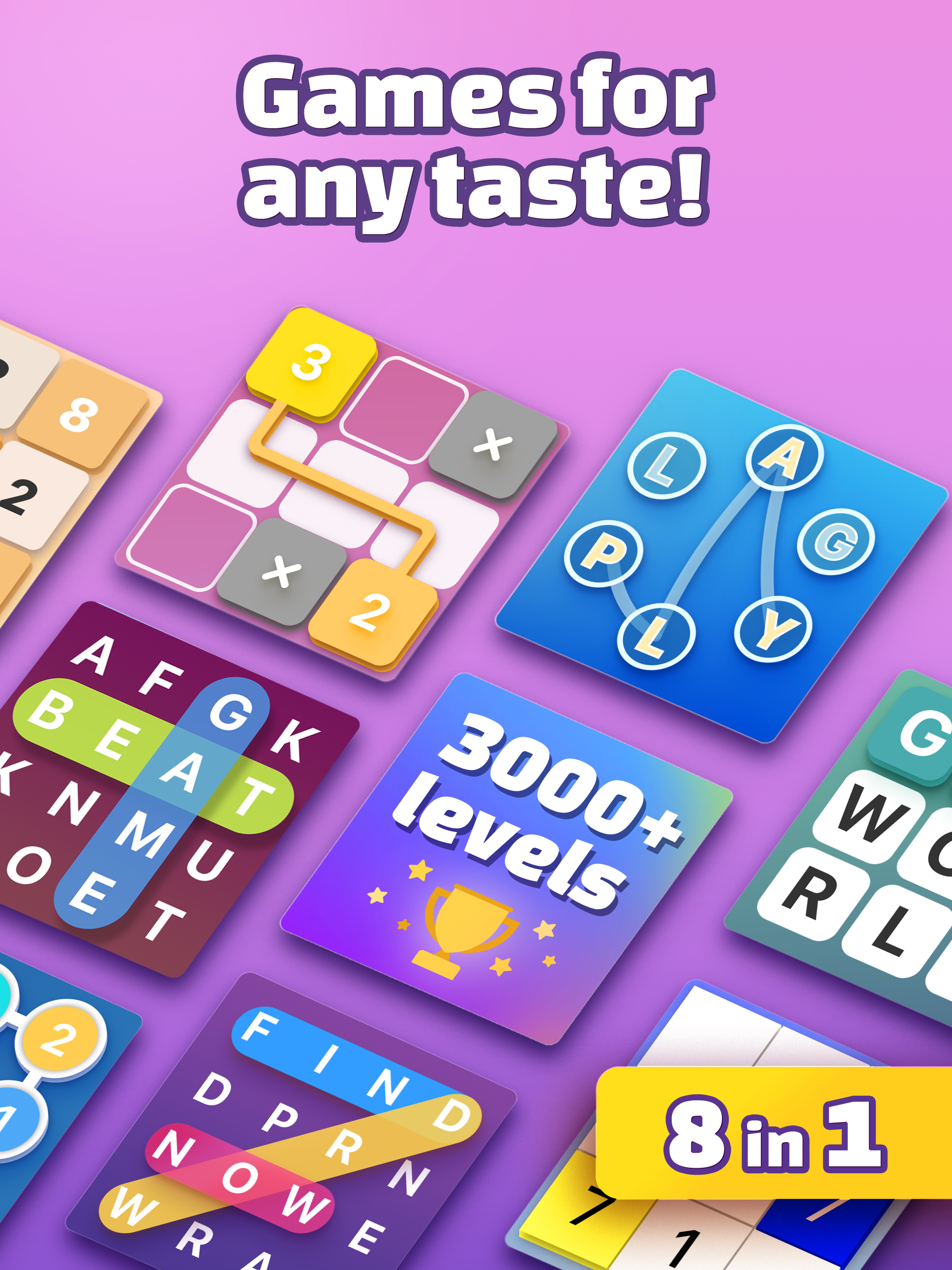 Puzzland - Number & Word Games screenshot 10
