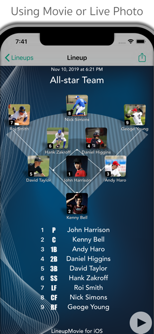 LineupMovie for Baseball(圖3)-速報App