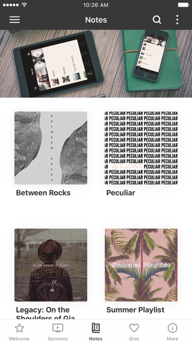 Lighthouse Church App Screenshot