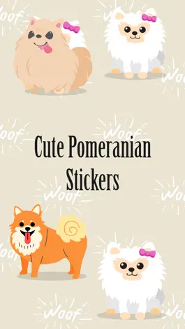Game screenshot Pomeranian Puppy Stickers Cute mod apk