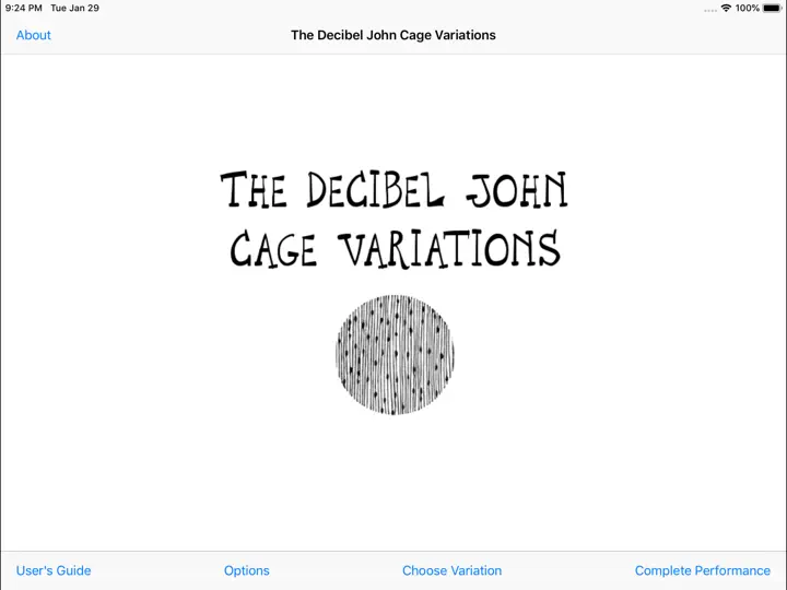 Decibel John Cage Variations iPhone Screenshot 1