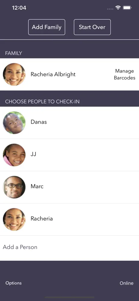 FellowshipOne Go Check-in App