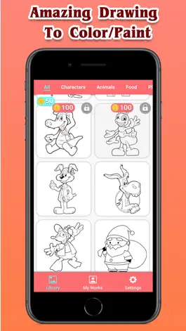 Game screenshot Coloring Book Art apk