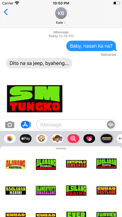 Screenshot #3 pour Pinoy Pasada: Jeepney Stickers