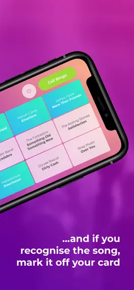 Game screenshot Rock and Roll Bingo Music Quiz hack