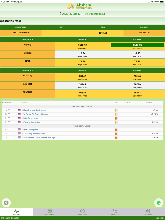 Screenshot #4 pour Akshara Bullion