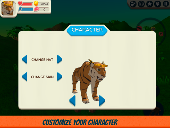 Tiger Simulator 3D iPad screenshot 5 - Games app