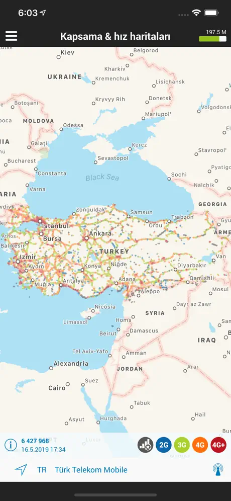 nPerf internet speed test