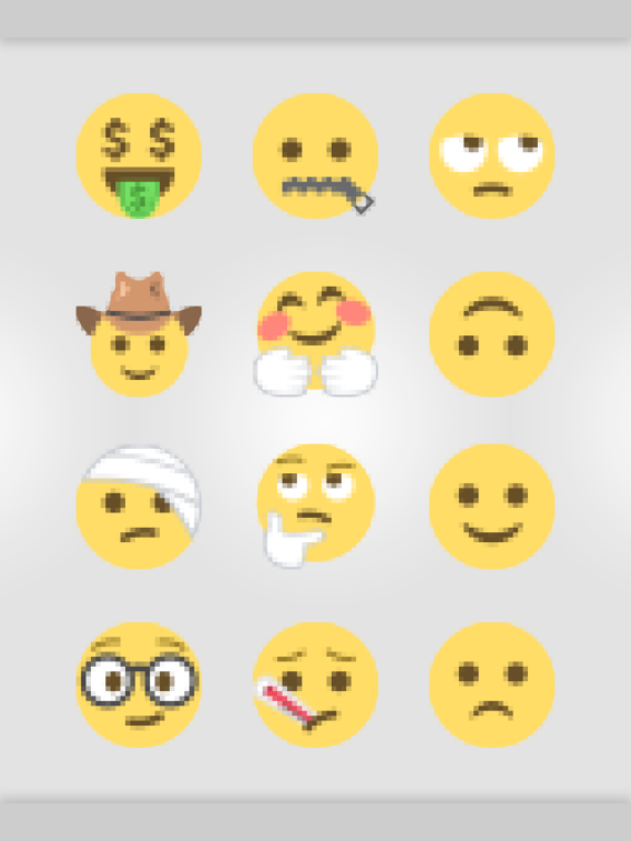 Screenshot #5 pour Pixel Art Smiles and Stickers