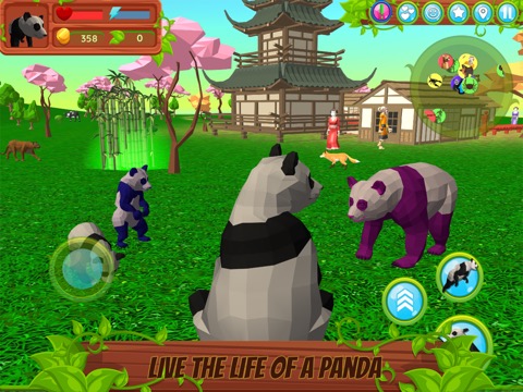 Panda Simulator: Animal Gameのおすすめ画像1