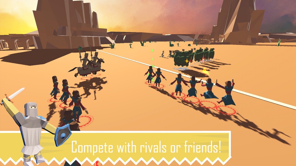 #2. Battle Simulator 2 (iOS) 由: Playstarz Inc.