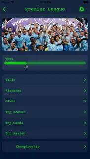 live results - english league iphone screenshot 4