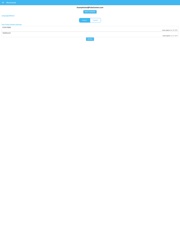 Pulse Connection iPad screenshot 4 - Utilities app