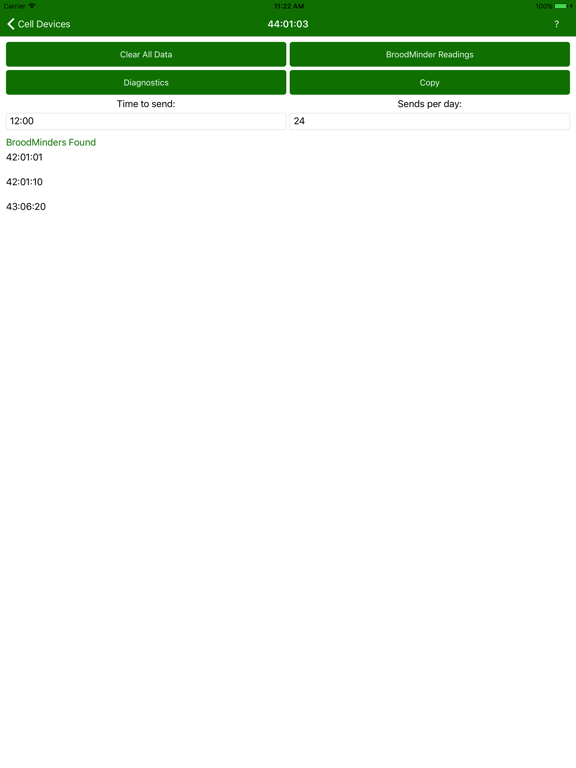 Screenshot #6 pour BroodMinder Cell