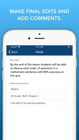 Learning Objective Creator screenshot 5