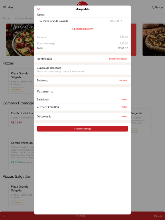 Screenshot #6 pour Fina Pizzas Delivery