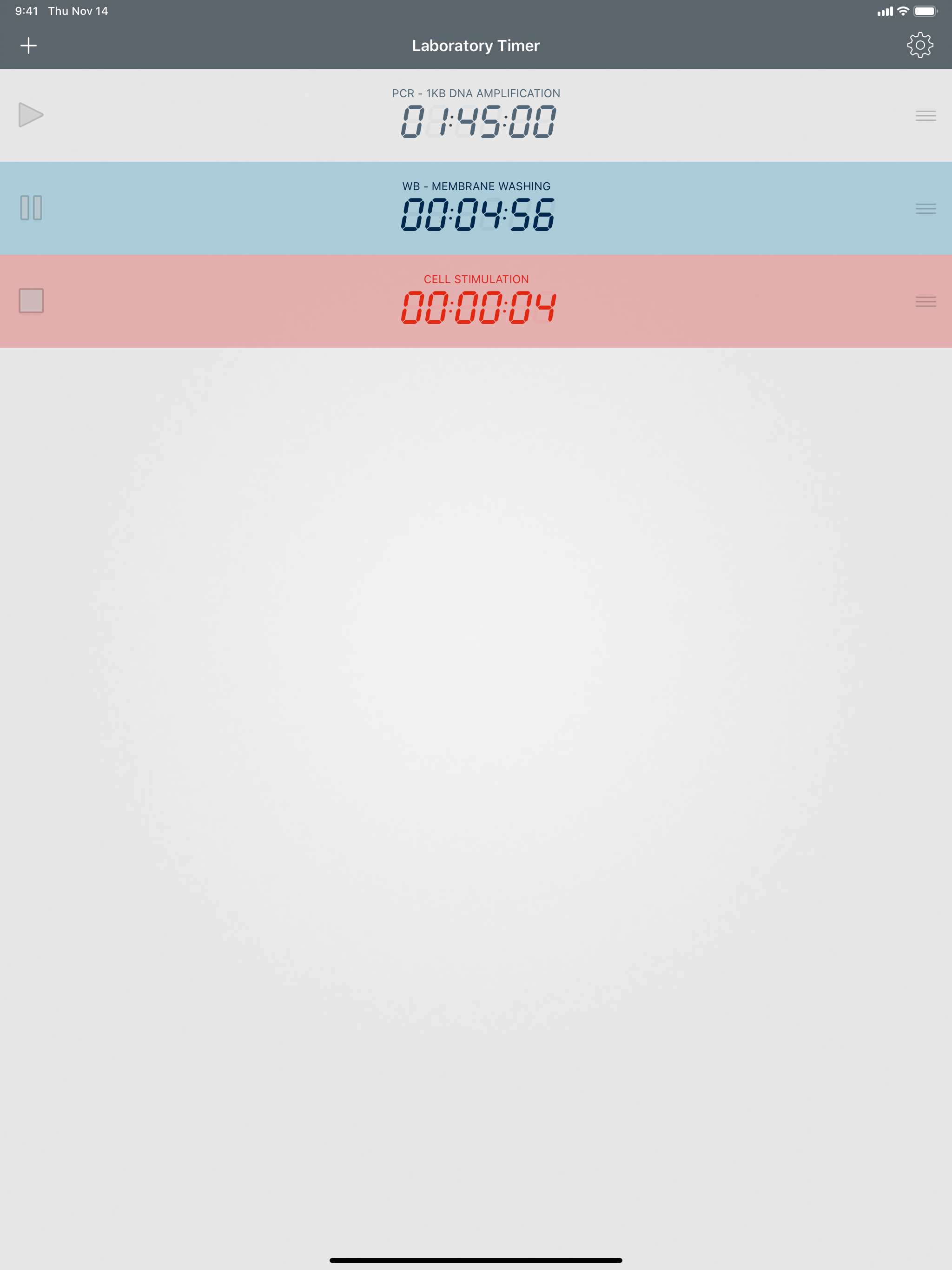 Laboratory Timer