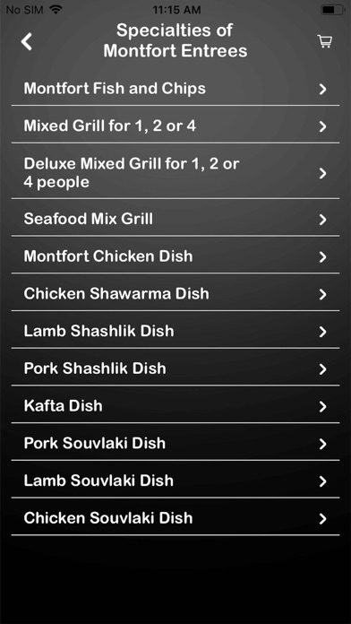 Montfort Mediterranean Cuisine screenshot 3