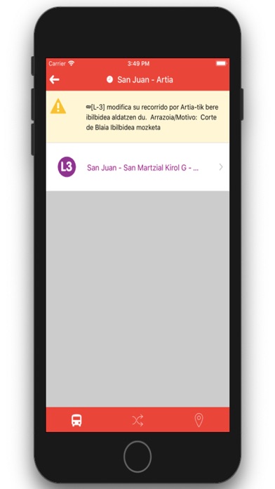 Screenshot #3 pour IrunBus