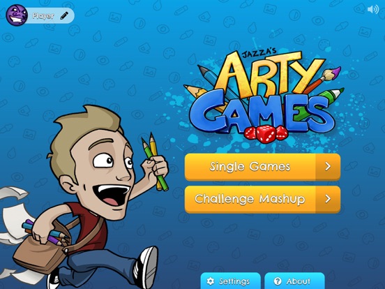 Jazza's Arty Games iPad app afbeelding 1