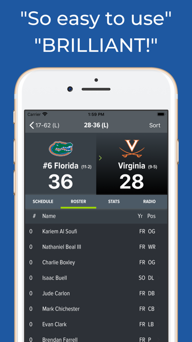 Virginia Cavaliers Football screenshot 3