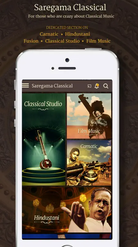 Saregama Classical screenshot 1 of 5