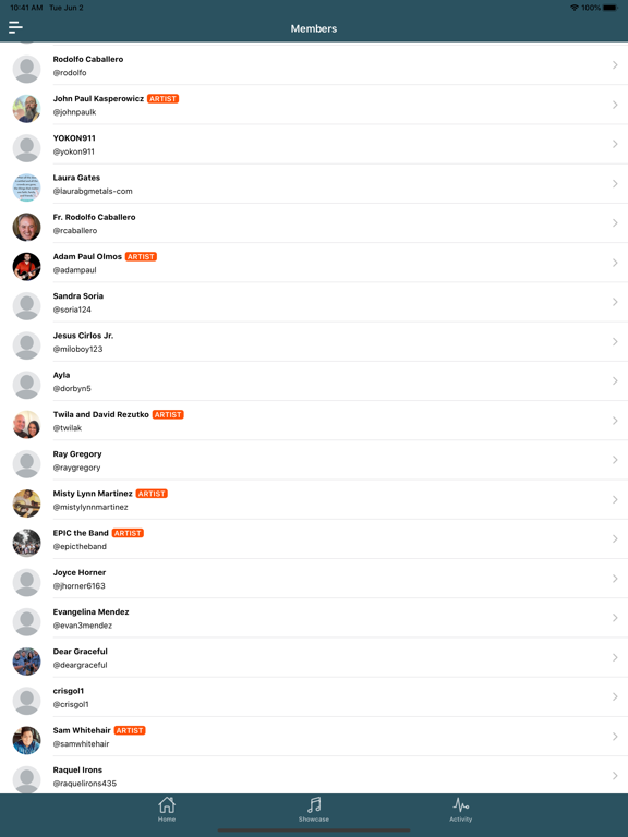 You God's Music iPad screenshot 7 - Music app