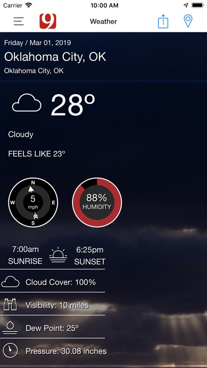 News 9 Weather