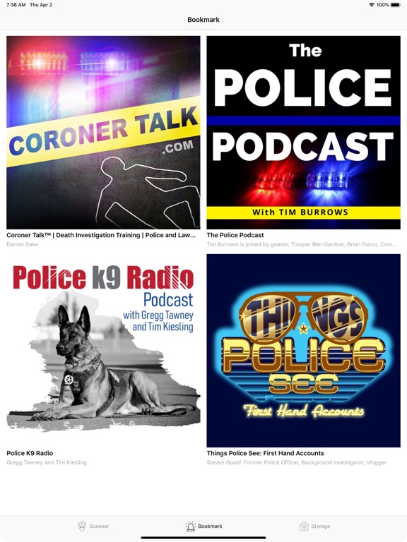 Screenshot #6 pour Pro Police Scanner Radio+ Fire