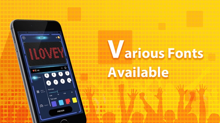 Crazy Followers'Flash LEDBoard