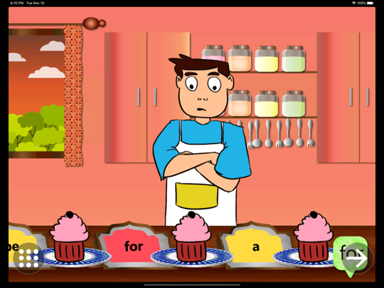 Kids Rhyming & Sight Word Game iPad screenshot 9 - Education app