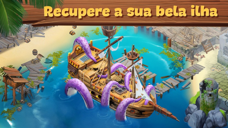 Lost Island: Uma Aventura screenshot 1