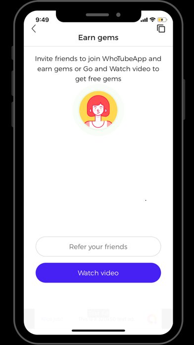 Screenshot #2 pour WhoTubeApp