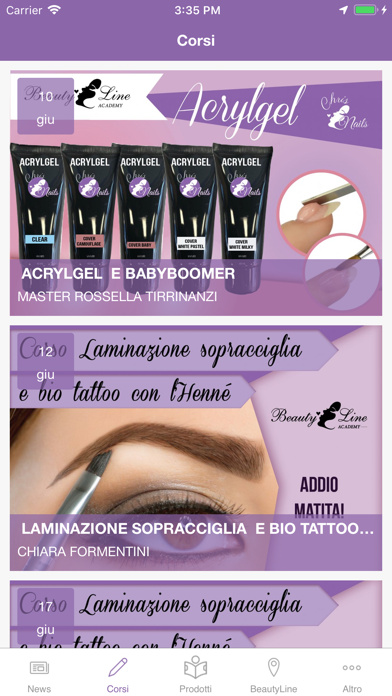 Screenshot #2 pour Beauty Line Academy