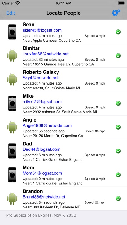 Family Tracker for iPad