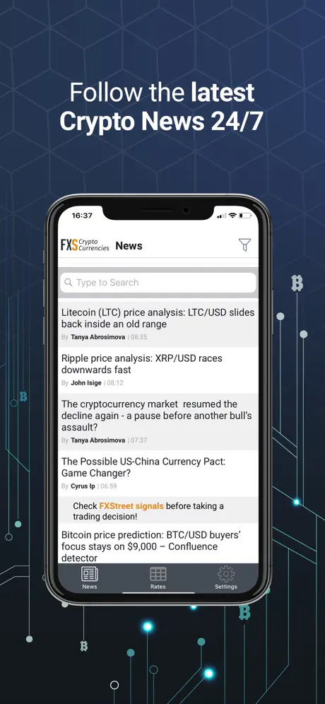 Crypto News, Rates & Charts