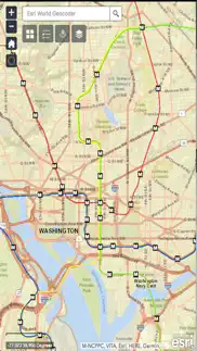 washington dc metro map iphone screenshot 2