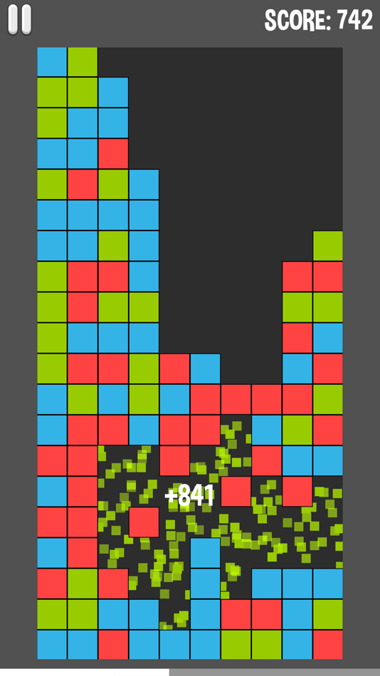 #3. Color Blocks Clickomania (iOS) 由: Aleksa Racovic