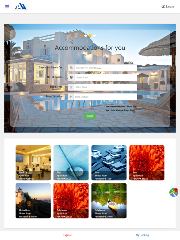 Screenshot #4 pour Accommodations4U