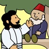 Jesus & Zacchaeus icon