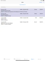 gestion micro-entrepreneur iPad Captures Décran 1