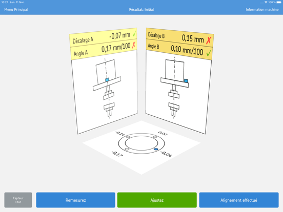 Screenshot #5 pour SKF Vertical shaft alignment