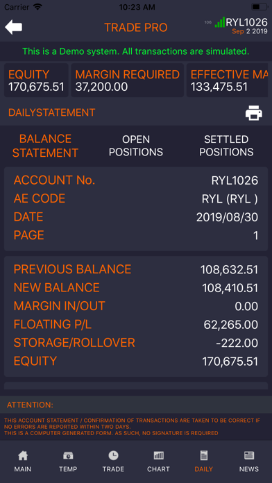 TradePro EquityworldFutures Screenshot