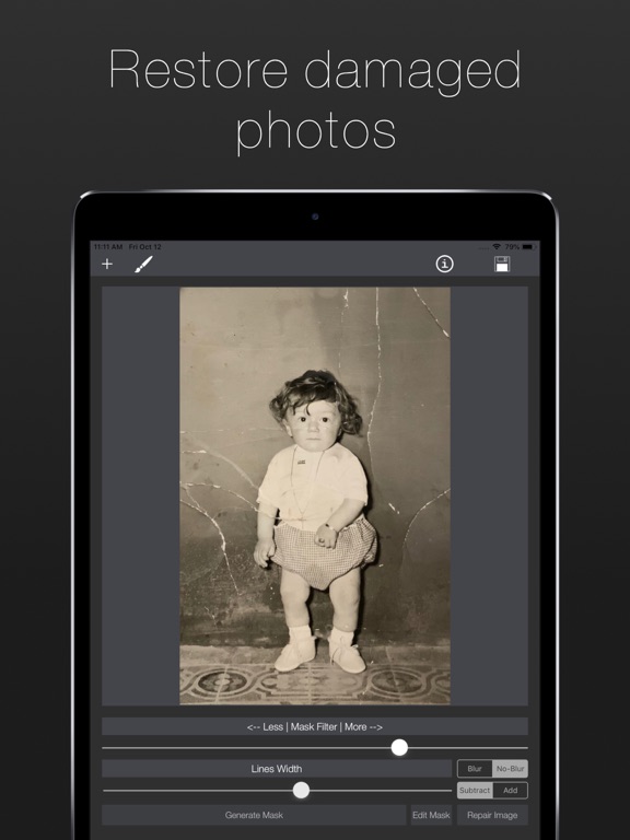 Screenshot #4 pour Damaged Photo Restore & Repair