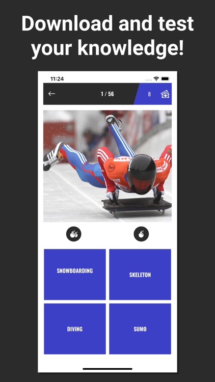 Sports games: sport quiz