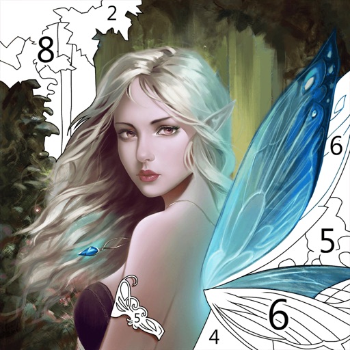 Art Coloring - Color by Number free software for iPhone and iPad
